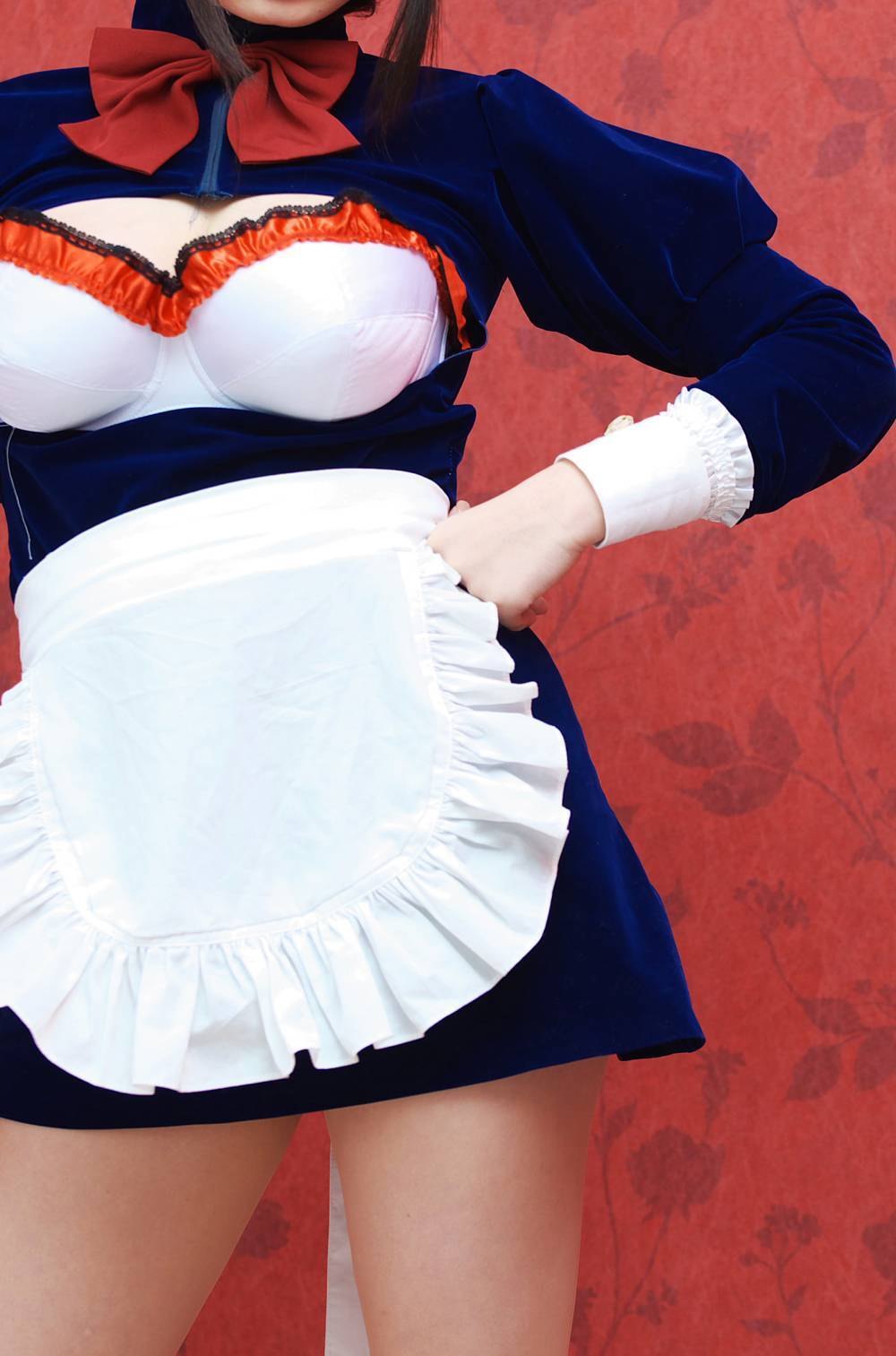 [Cosplay] 2013.03.28 Sexy Maid - Big Tits 1